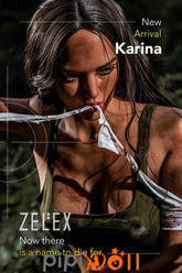 Lenia Sinnlicher Gang Vollbusige Nr.GE55 Kopf dunkle Weizenhaut Silikon Sexpuppe C-Cup Zelex Doll Zelex Doll SD423201